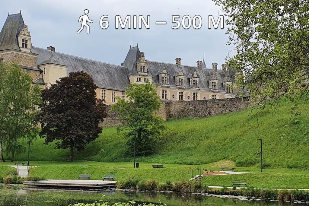 Minuit A Paris - Wifi Fibre/Linge/Parking Châteaubriant Exterior foto
